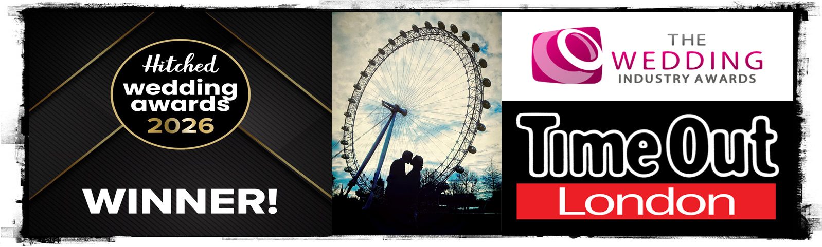Award winning London wedding photographers 2026 banner image 2
