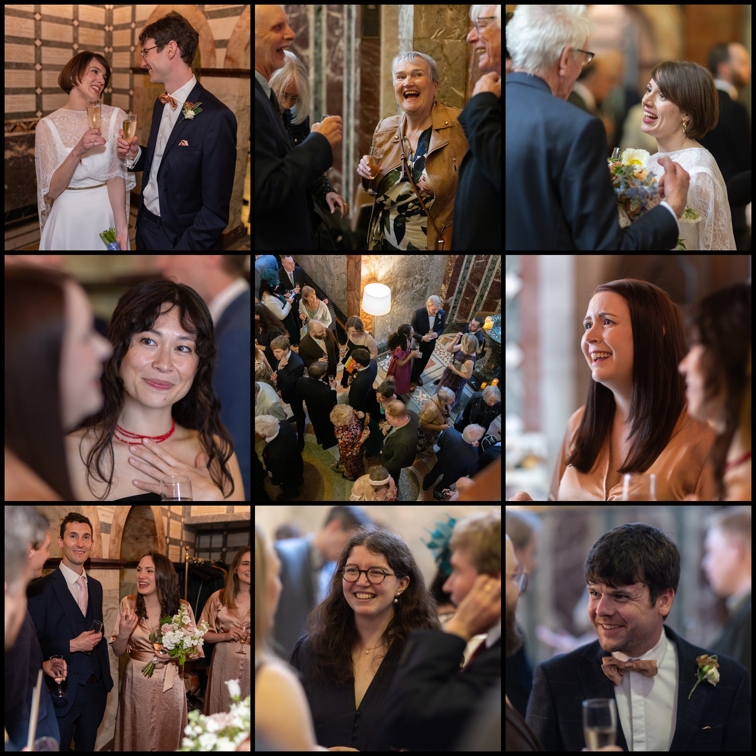 Fitzrovia Drinks Reception collage