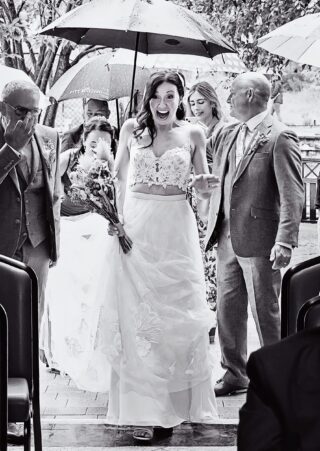 Cambridge Wedding first look at The Graduate Hotel