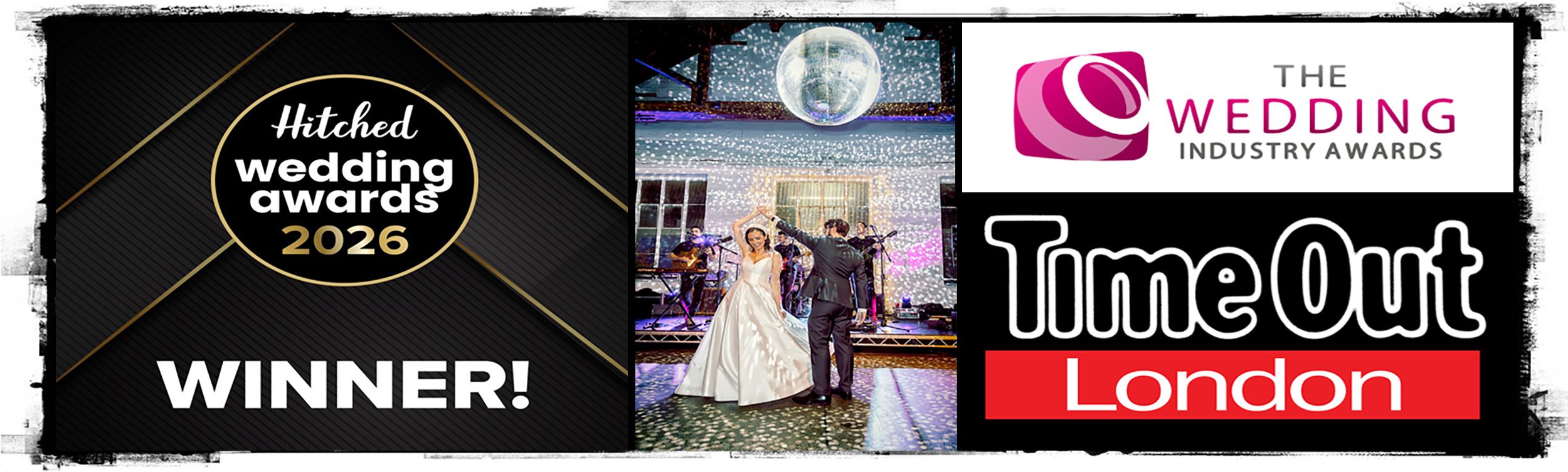 Award winning London wedding photographers 2026 banner image 3